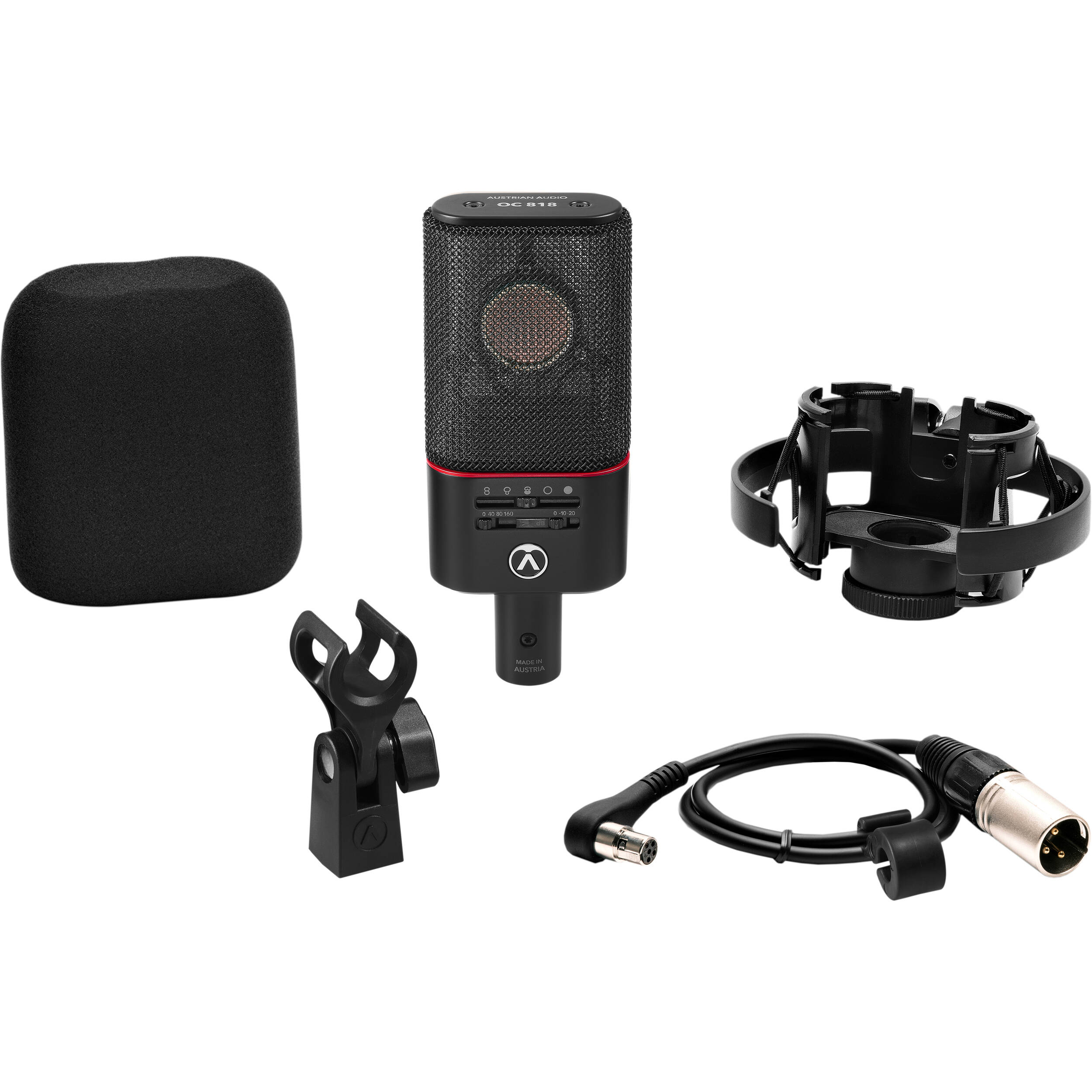 Austrian Audio OC818 Studio Set (Black)
