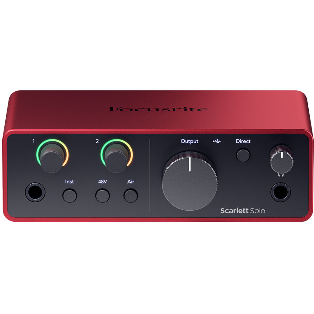 DTM・DAW Focusrite Scarlett Solo Gen4 Focusrite Scarlett Solo 4th Gen – Soundium