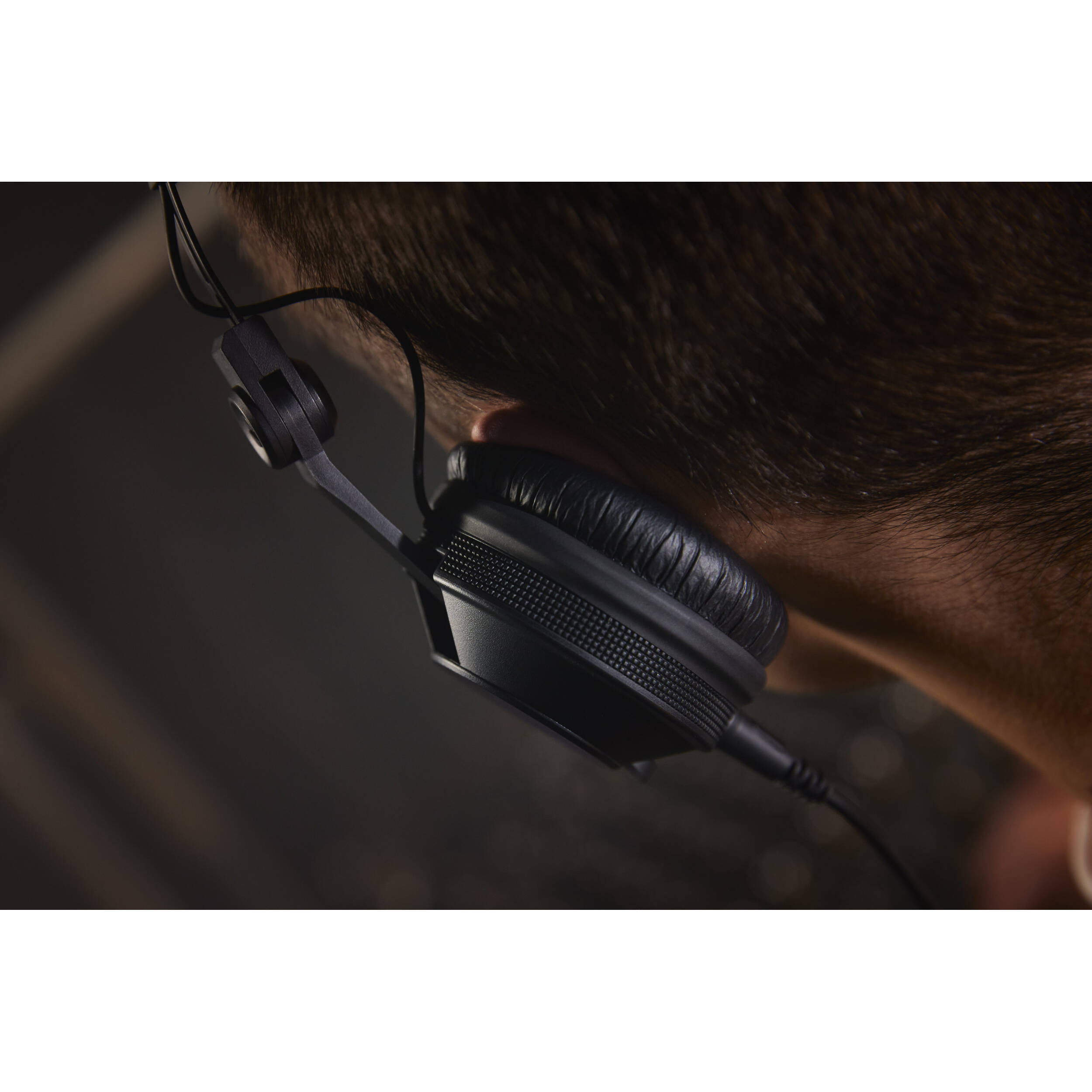 Pioneer DJ HDJ-CX DJ headphones with sleek design and cushioned ear pads for comfort during long sessions.