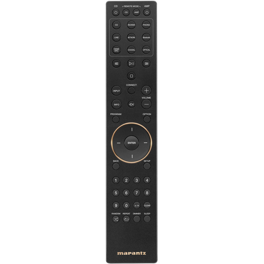 Marantz MODEL 40n stereo amplifier with sleek design and control knobs, showcasing the high-quality audio equipment.