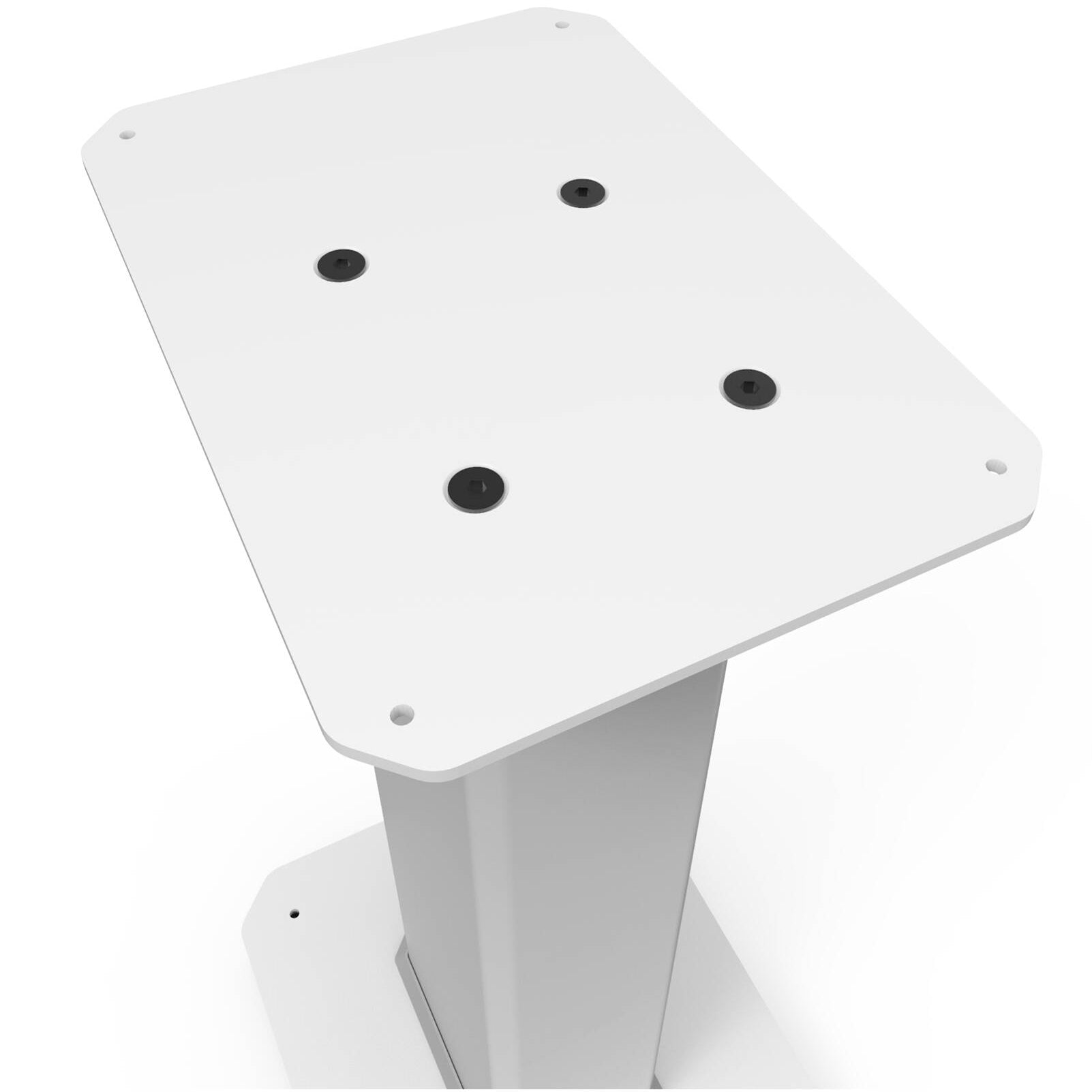 Kanto Audio SX 26-inch speaker stands supporting audio speakers for optimal sound placement.