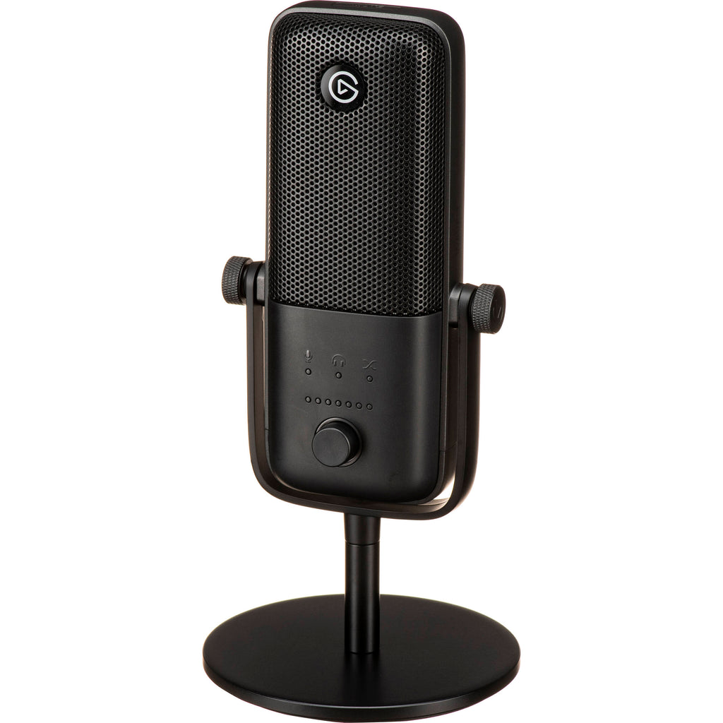 Elgato Wave:3 USB microphone with sleek design and adjustable stand, ideal for streaming and recording audio.
