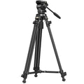 SmallRig AD-50 lightweight carbon fiber video tripod kit with adjustable legs and compact design for stable filming.