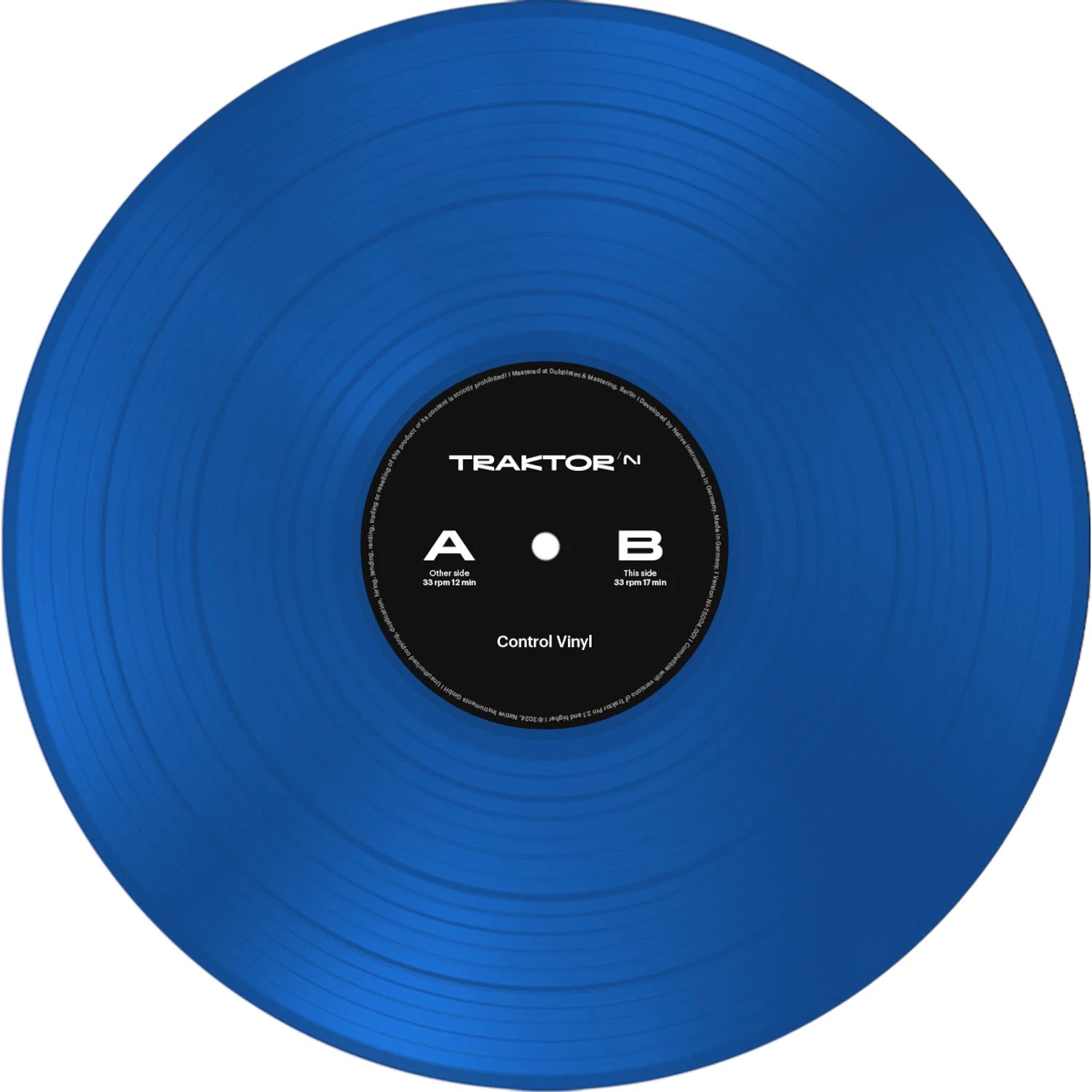 Native Instruments Traktor Control Vinyl (Blue)