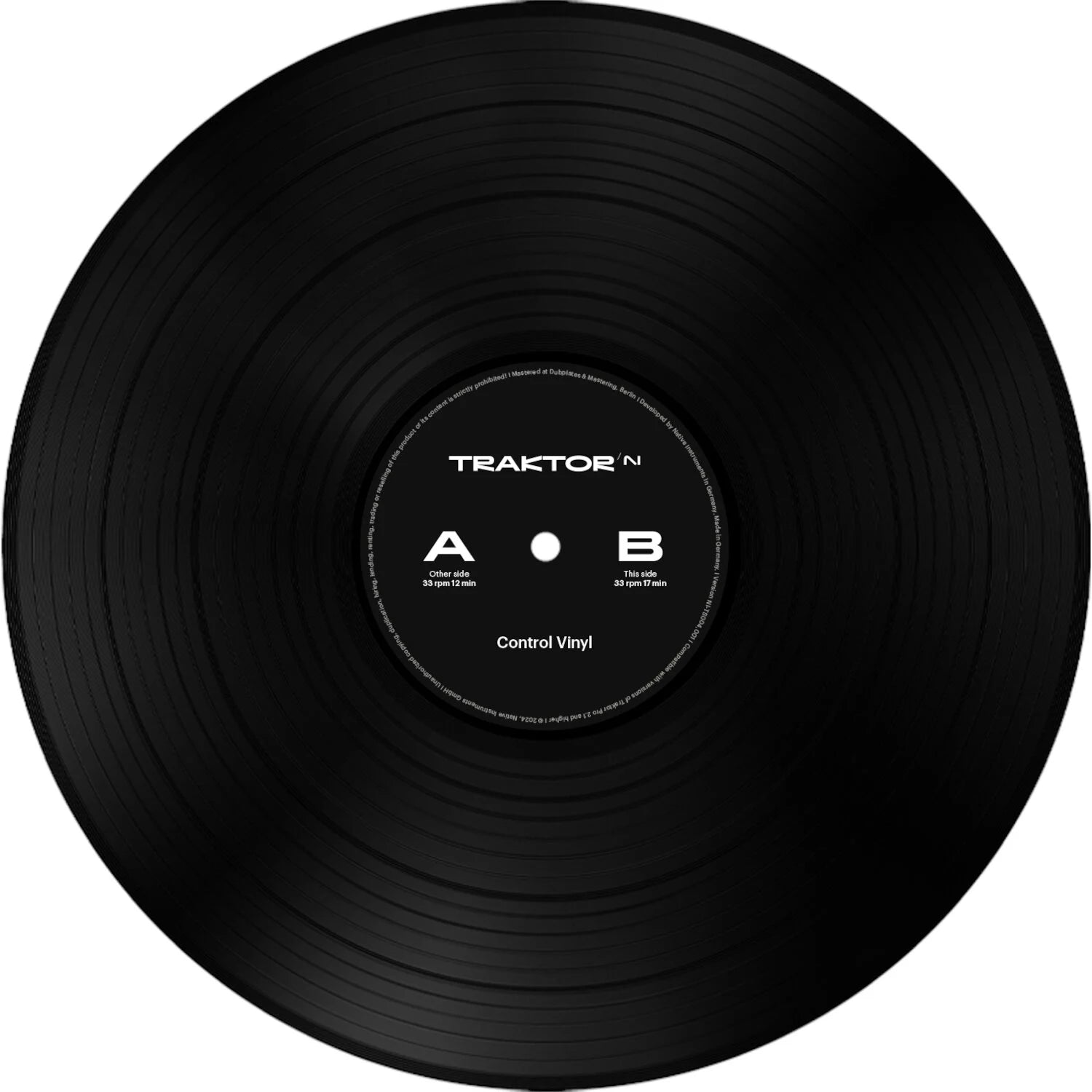Native Instruments Traktor Control Vinyl (Black)