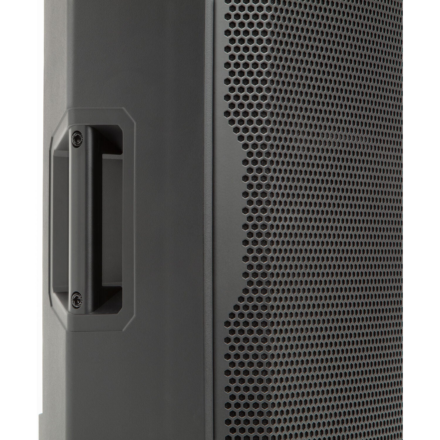 Alto Professional TS408 PA speaker system with a black speaker enclosure and control panel, designed for live sound reinforcement.