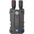 Hollyland Mars 4K wireless video receiver showing front panel and connection ports for professional video transmission.