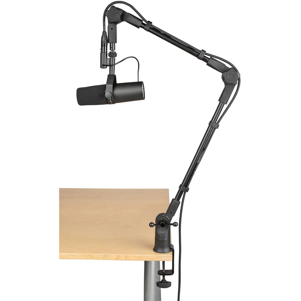 Gator Frameworks Slim Profile Desktop Mic Stand Boom Arm
