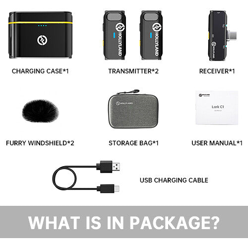 Hollyland Lark C1 Duo (USB-C, Black)