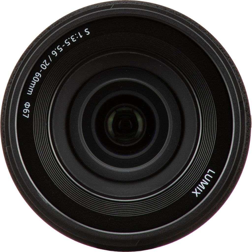 Panasonic Lumix S5M2X video camera with 20-60mm lens kit, compact digital camera for professional video recording.
