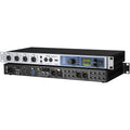 RME Fireface UFX III audio interface with multiple input and output ports, professional-grade audio hardware for music production.