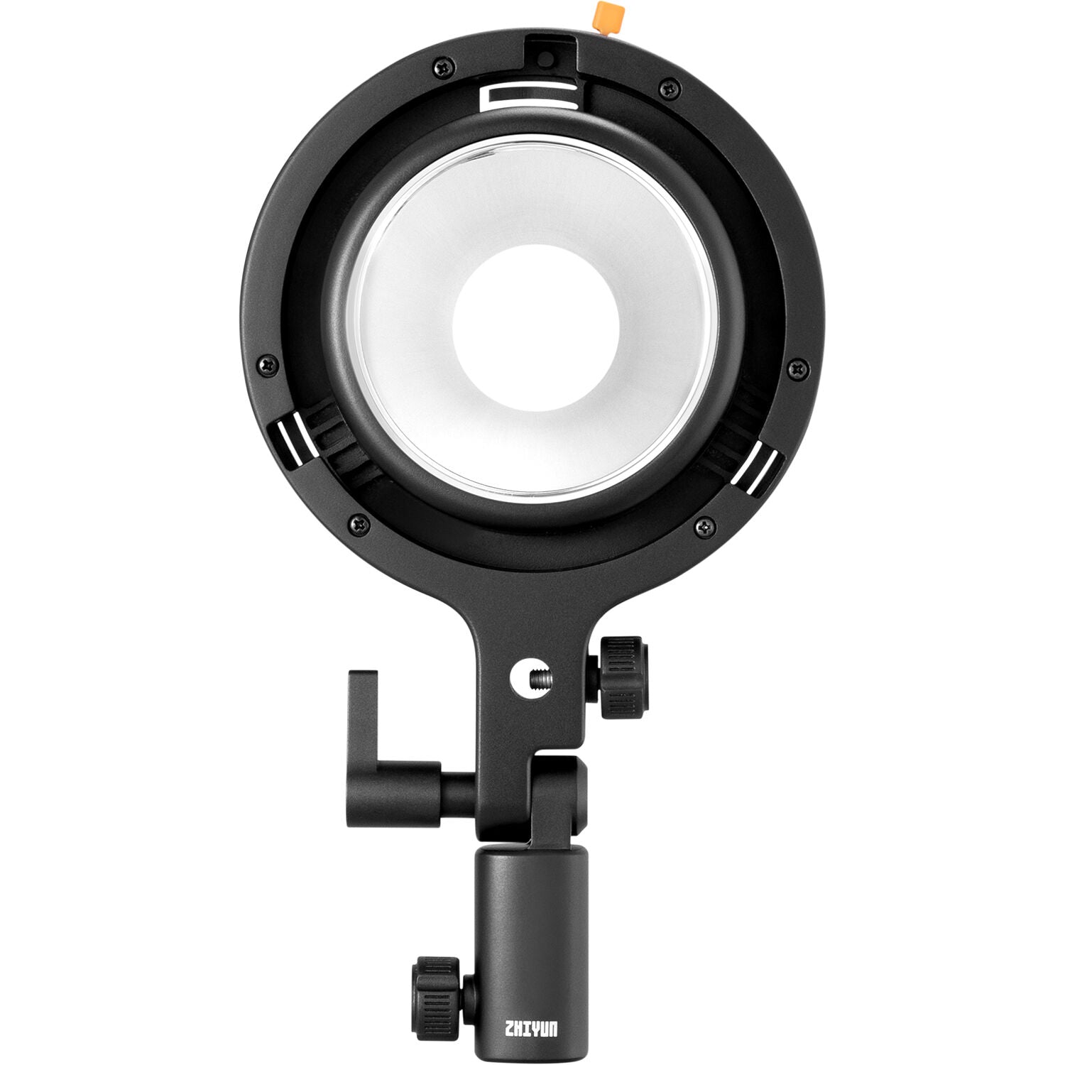 Zhiyun Molus X100 bi-color LED light panel showing adjustable brightness and color temperature controls.