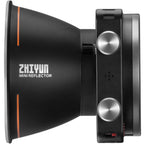 Zhiyun Molus X100 Pro bi-color LED light panel with adjustable brightness and color temperature for professional video lighting.
