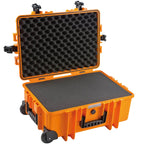 B&W Cases Type 6700 divider system for video equipment bags, showing padded dividers and interior layout.