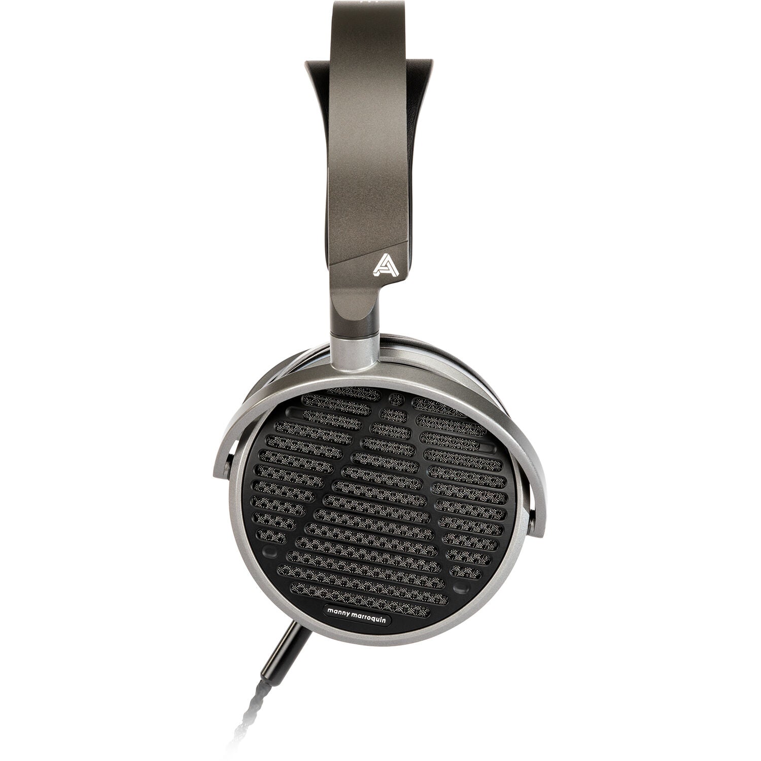 Audeze MM-100 studio headphones with over-ear design and plush ear cups, ideal for professional audio mixing and listening.