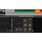 Bitwig Studio 5 music production software interface showing digital audio workstation with various editing tools and tracks.