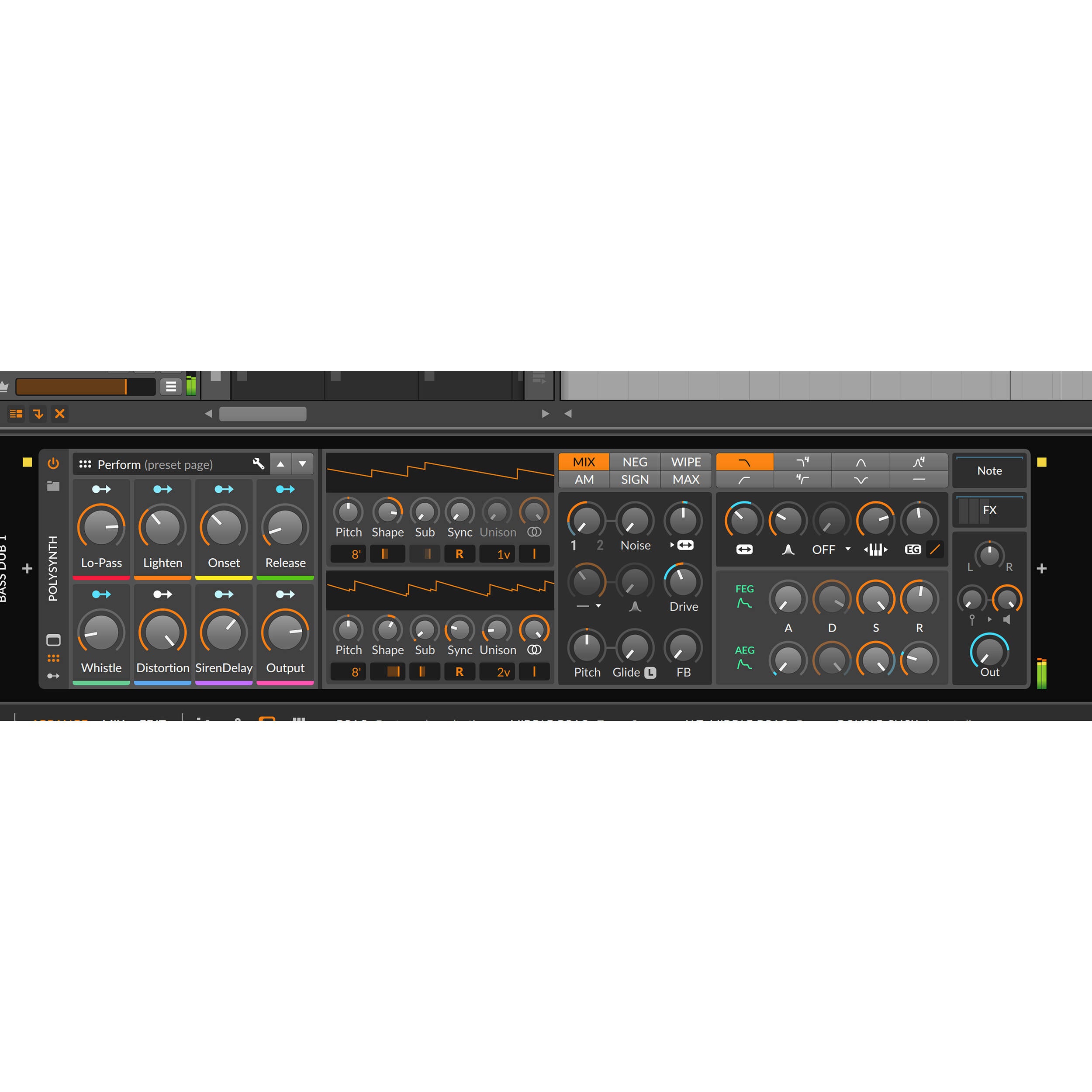 Bitwig Studio Producer 5 music production software window displaying digital audio workstation interface and arrangement view.