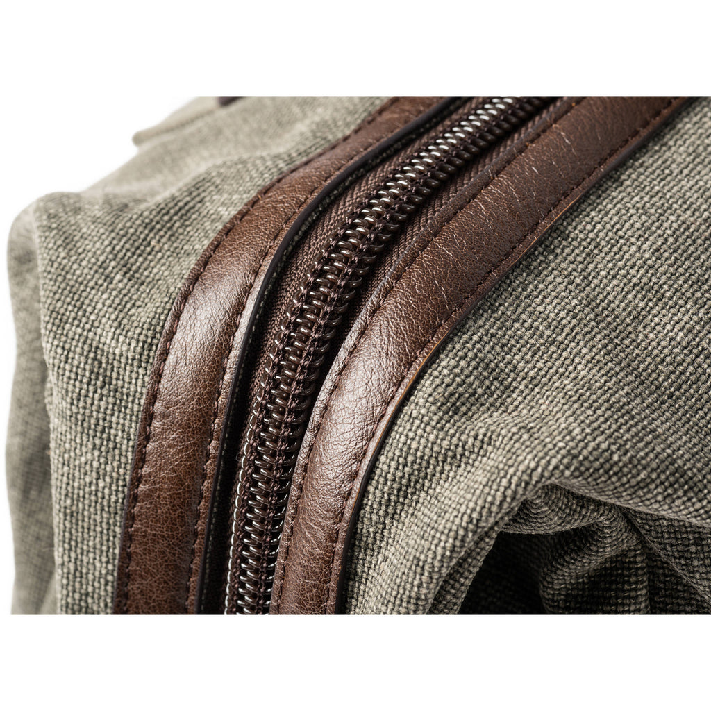 Think Tank Retrospective Weekender video equipment bag with padded compartments and sturdy handles for travel and storage.