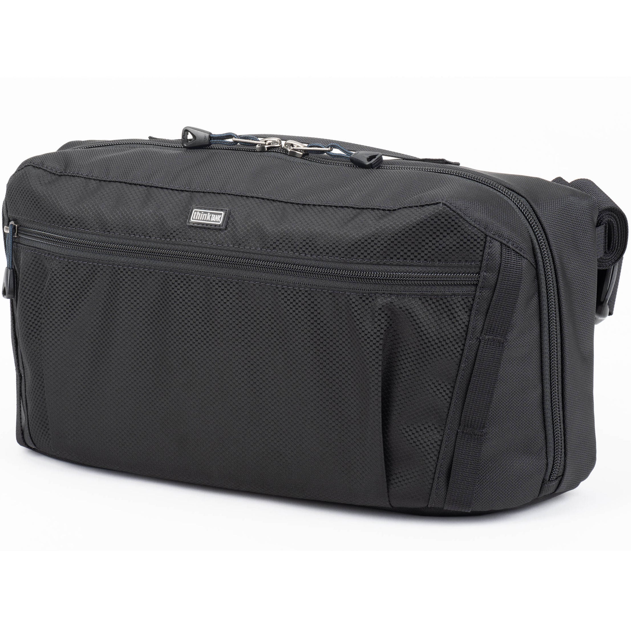 Think Tank PressPass Sling Bag for video equipment, compact camera and gear case with adjustable strap and multiple compartments.