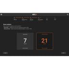 IK Multimedia ARC Studio room calibration device connected to audio equipment for accurate sound tuning and room correction.