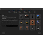 IK Multimedia ARC Studio room calibration device connected to audio equipment for accurate sound optimization.