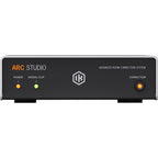IK Multimedia ARC Studio room calibration device with interface and microphone for accurate acoustic tuning.