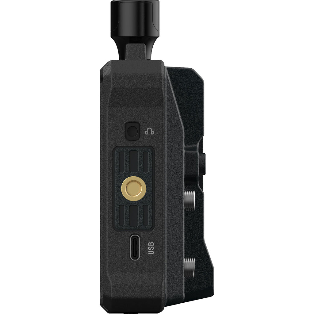 Hollyland Mars M1 Enhanced video monitor displaying a vibrant screen with control buttons and HDMI input ports.