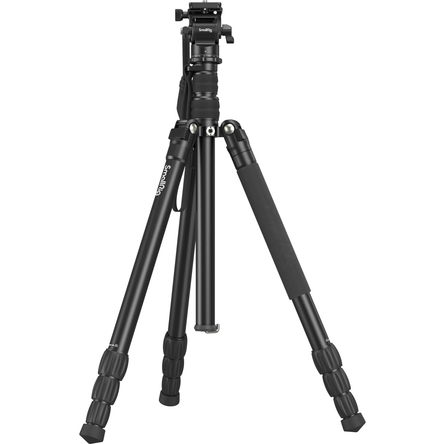 SmallRig CT180 video tripod kit with adjustable legs and sturdy build, ideal for professional video filming.