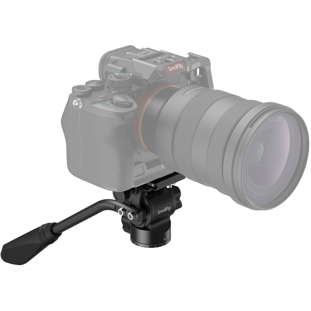 SmallRig CT180 video tripod kit with adjustable legs and fluid head for stable filming and professional video production.