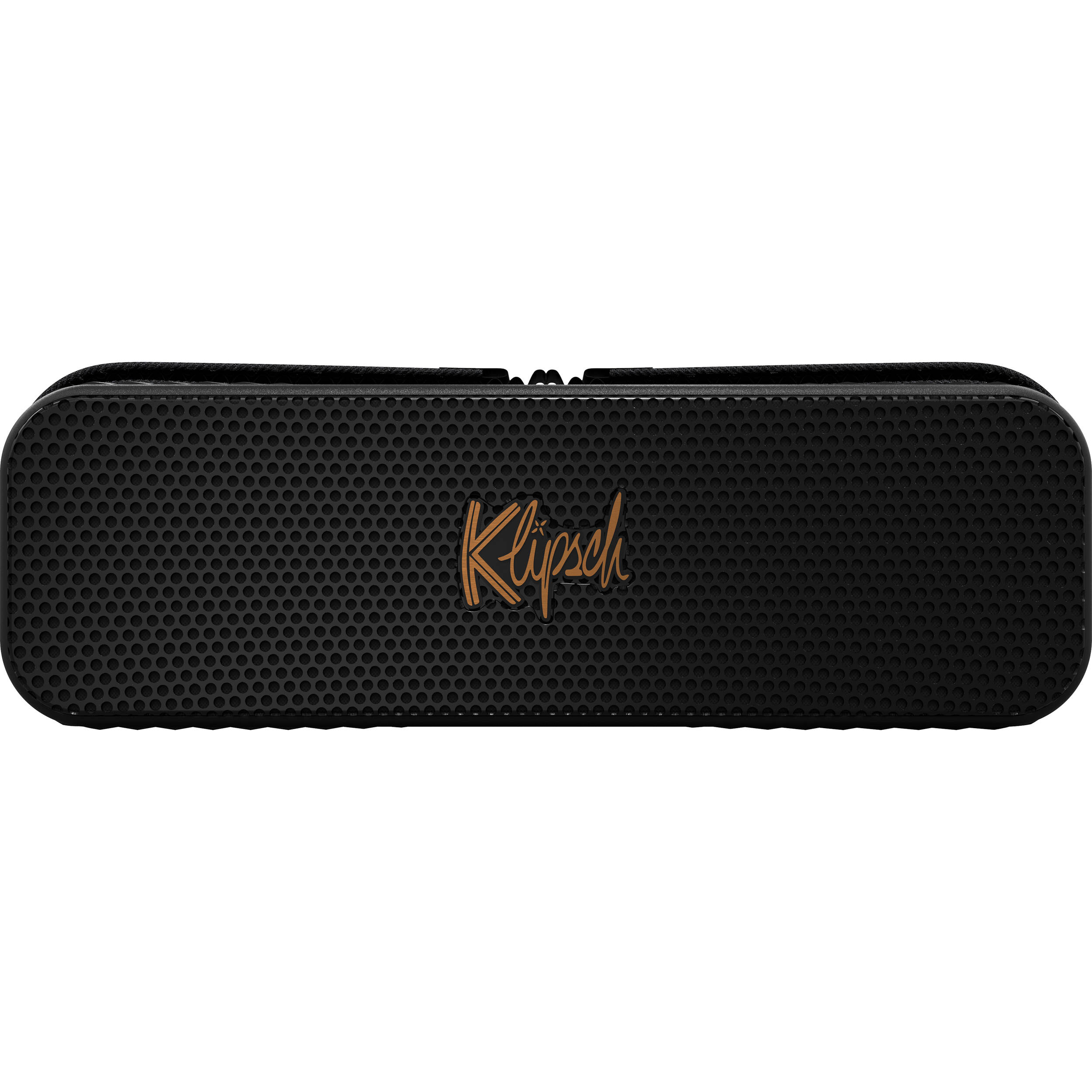 Klipsch Detroit portable speakers with sleek design and vibrant sound, displayed in a modern setting.