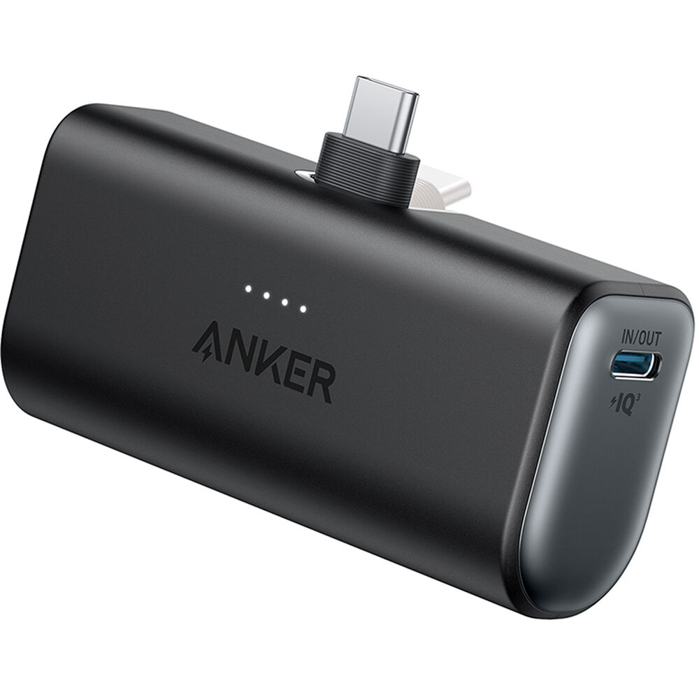 Anker Nano Power Bank (5K, Built-In USB-C Connector)