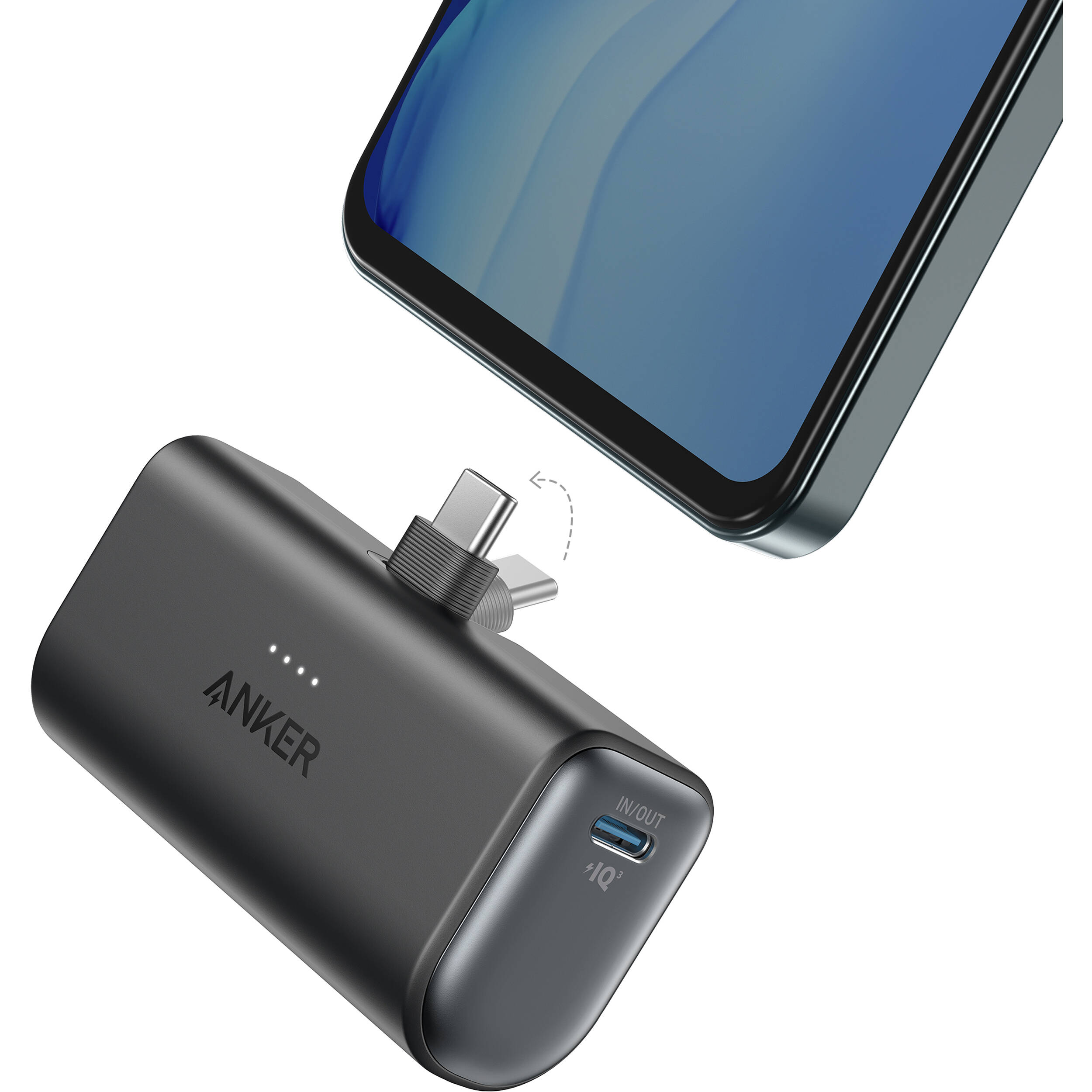 Anker Nano Power Bank (5K, Built-In USB-C Connector)