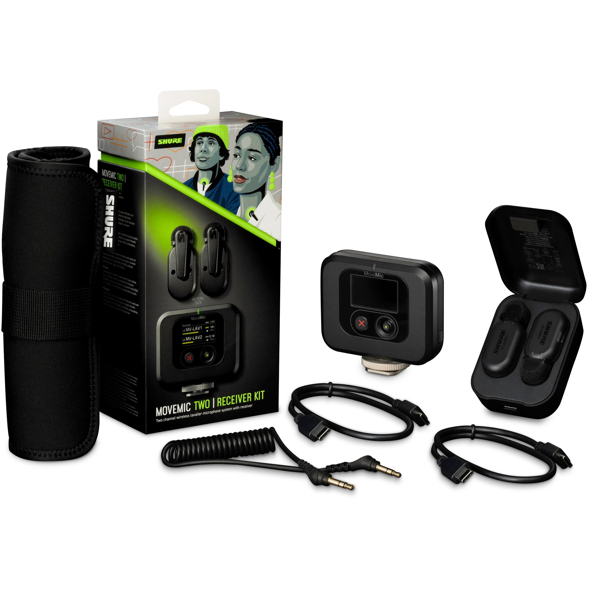 Shure MoveMic Two (Receiver Kit)