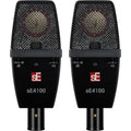 sE Electronics sE4100 condenser microphone with metal grille and body, suitable for studio recording and live sound applications.