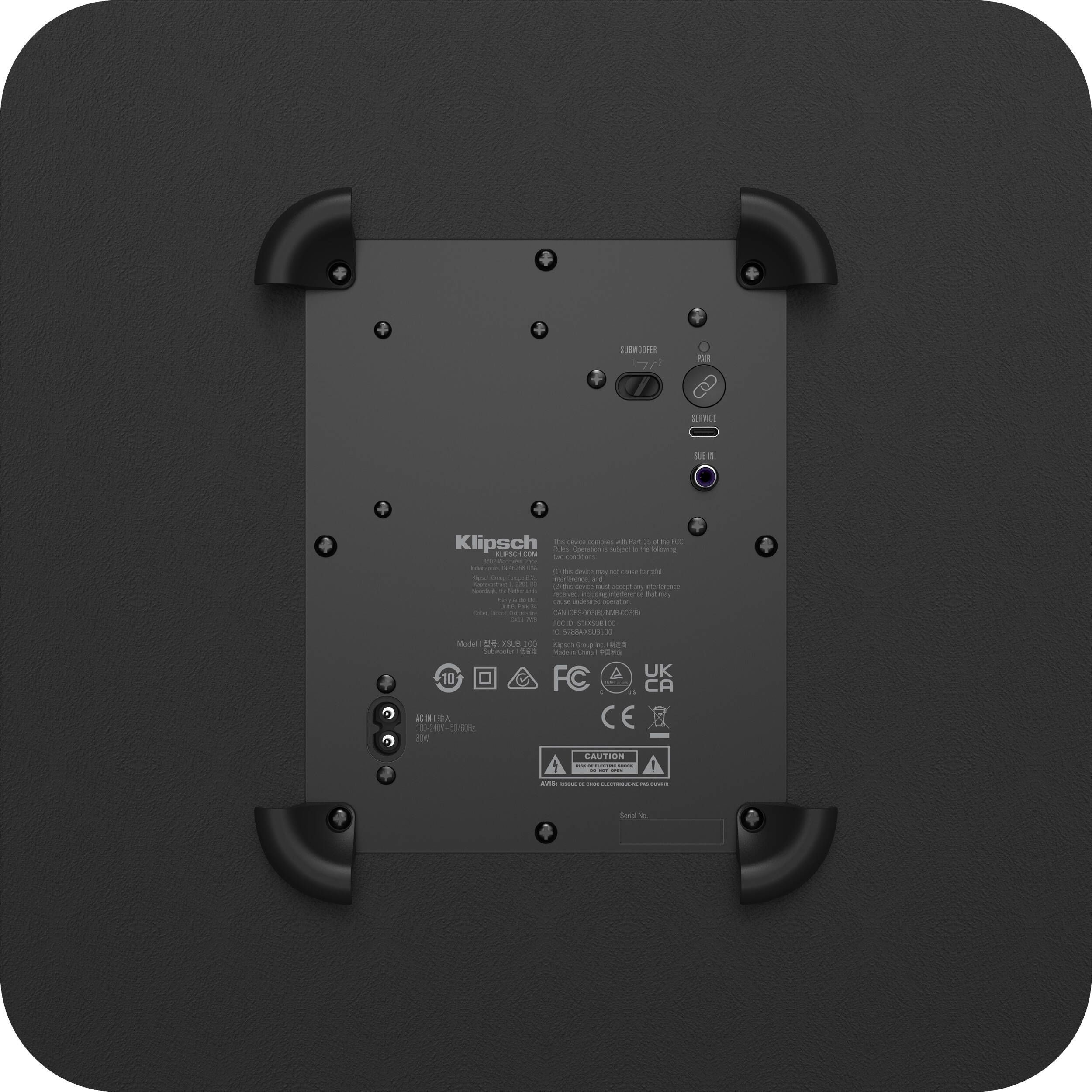 Klipsch Flexus SUB 100 (Black)