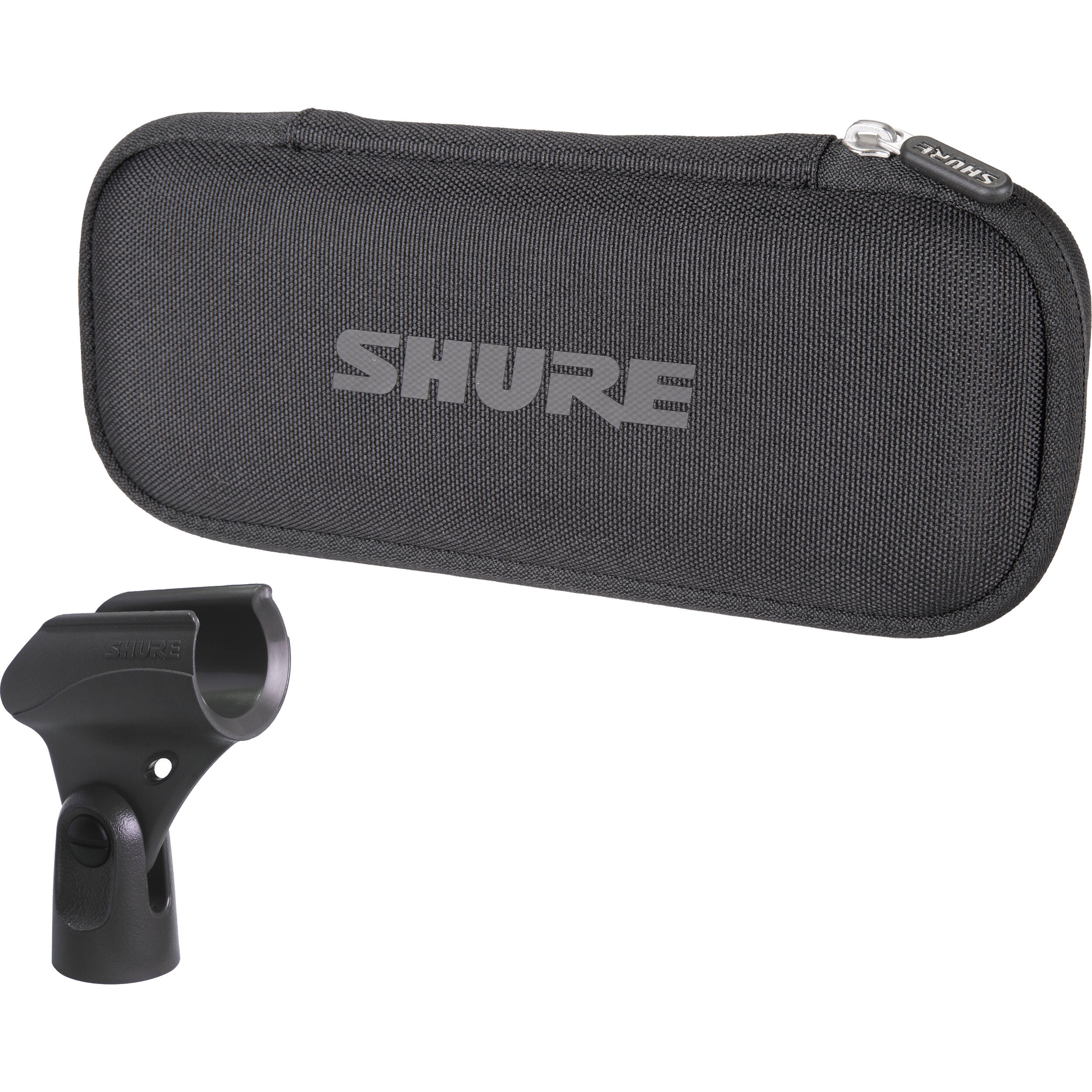 Shure Nexadyne 8/S dynamic microphone with black grille and body, designed for professional audio recording and live sound.