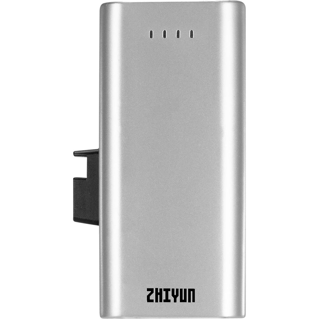 Zhiyun Molus X60 RGB LED light panel showing colorful lighting effects and control interface.