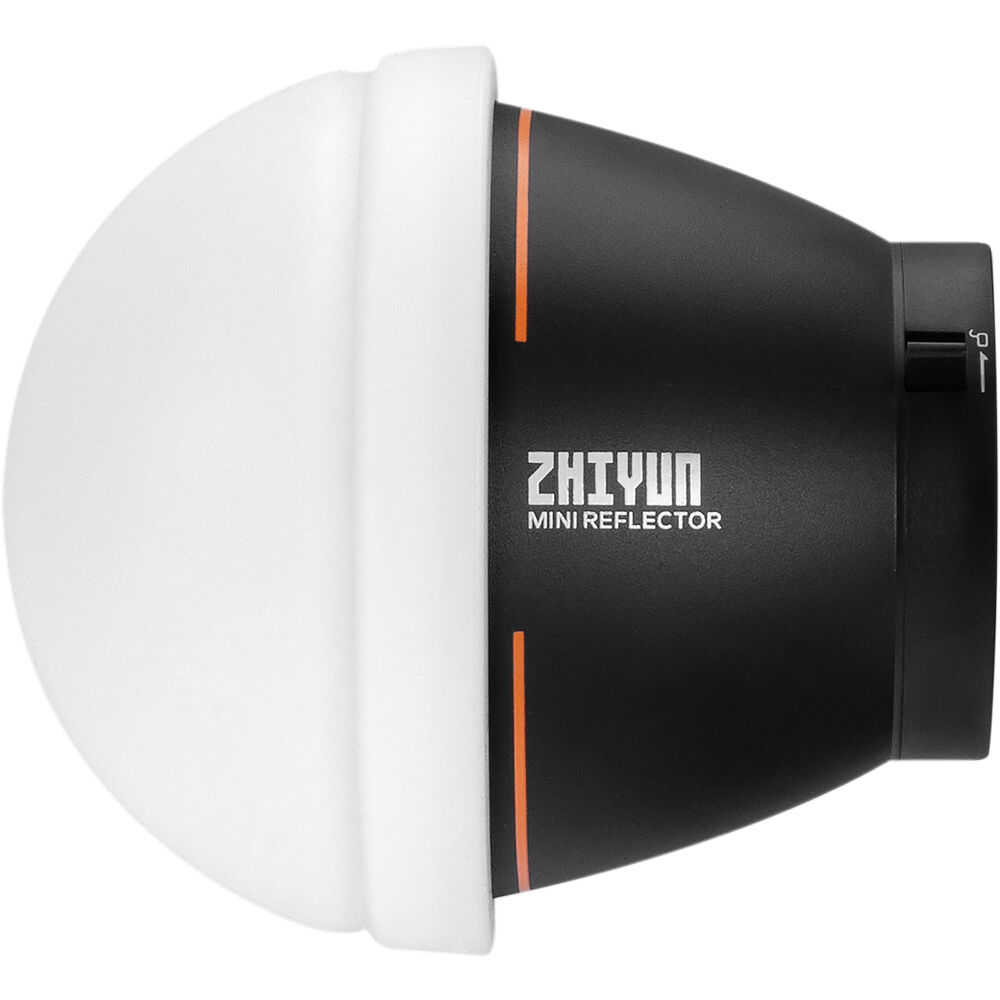 Zhiyun Molus X60 RGB Pro light showing adjustable color settings and bright LED panel for professional photography lighting.