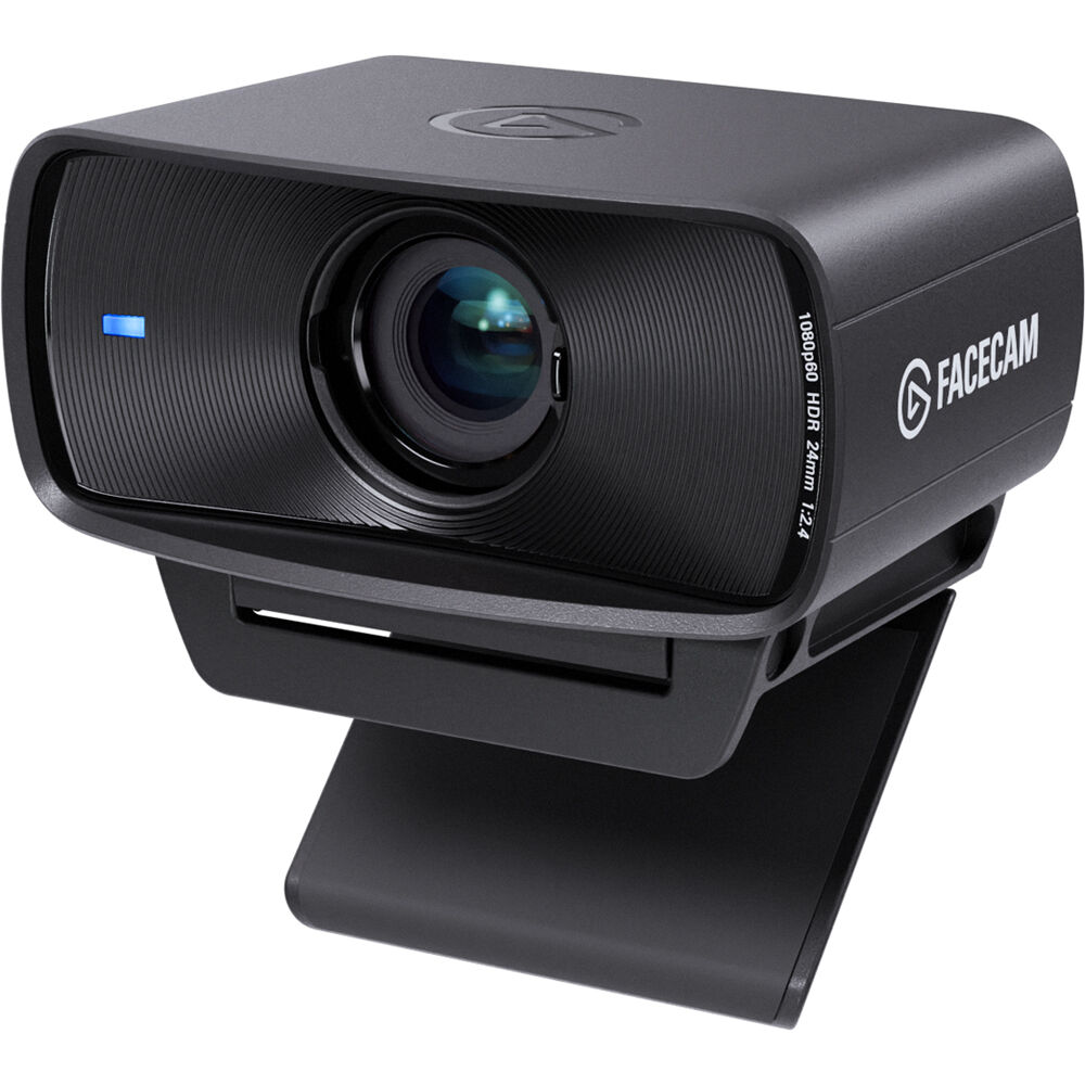 Elgato Facecam MK2 video camera with sleek design, high-quality lens, and adjustable stand for streaming and content creation.