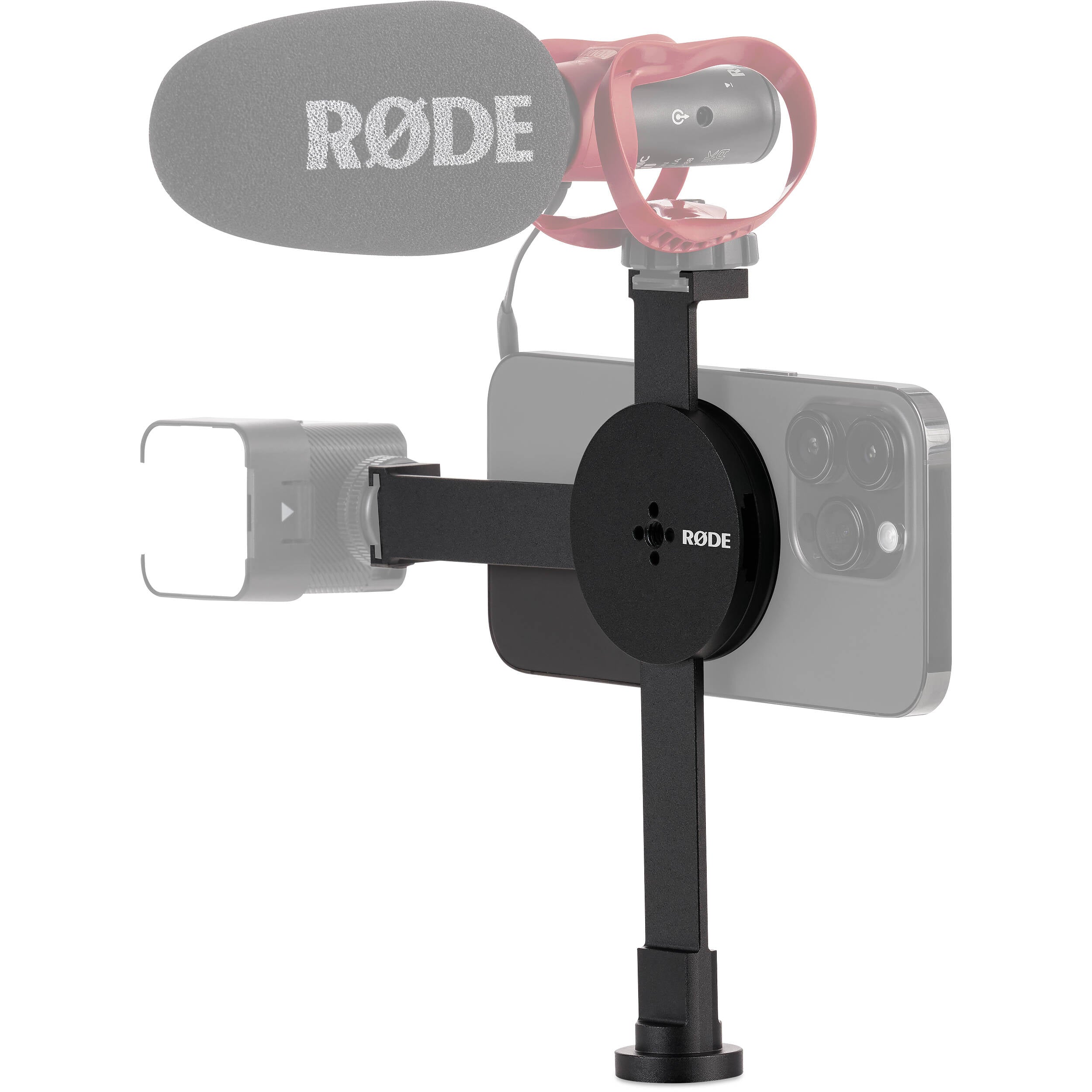 Rode Magnetic Mount for tripods and rigs, featuring a sturdy design and magnetic attachment for secure camera or microphone support.