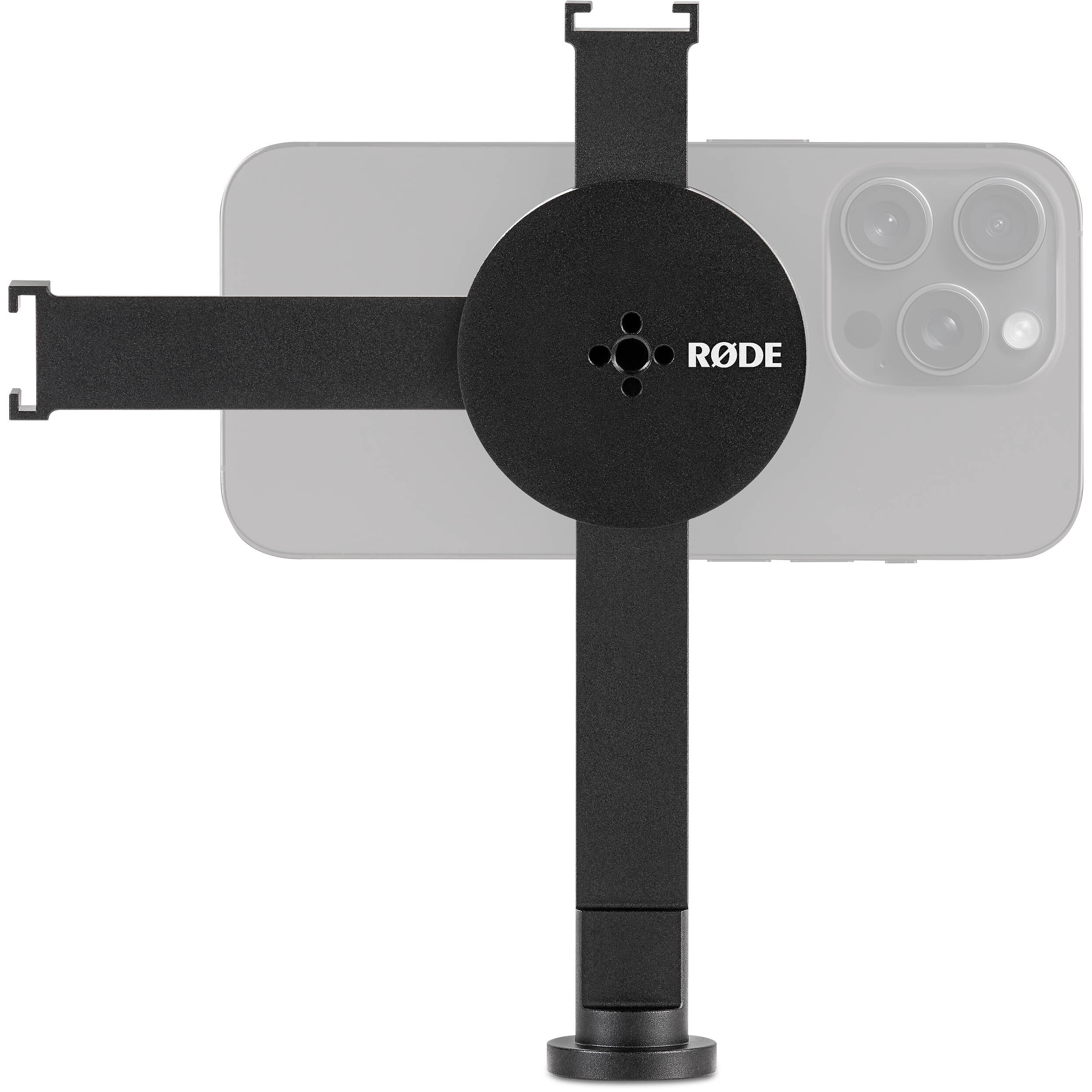 Rode Magnetic Mount for tripods and supports, featuring a sturdy design with magnetic attachment for professional audio equipment.