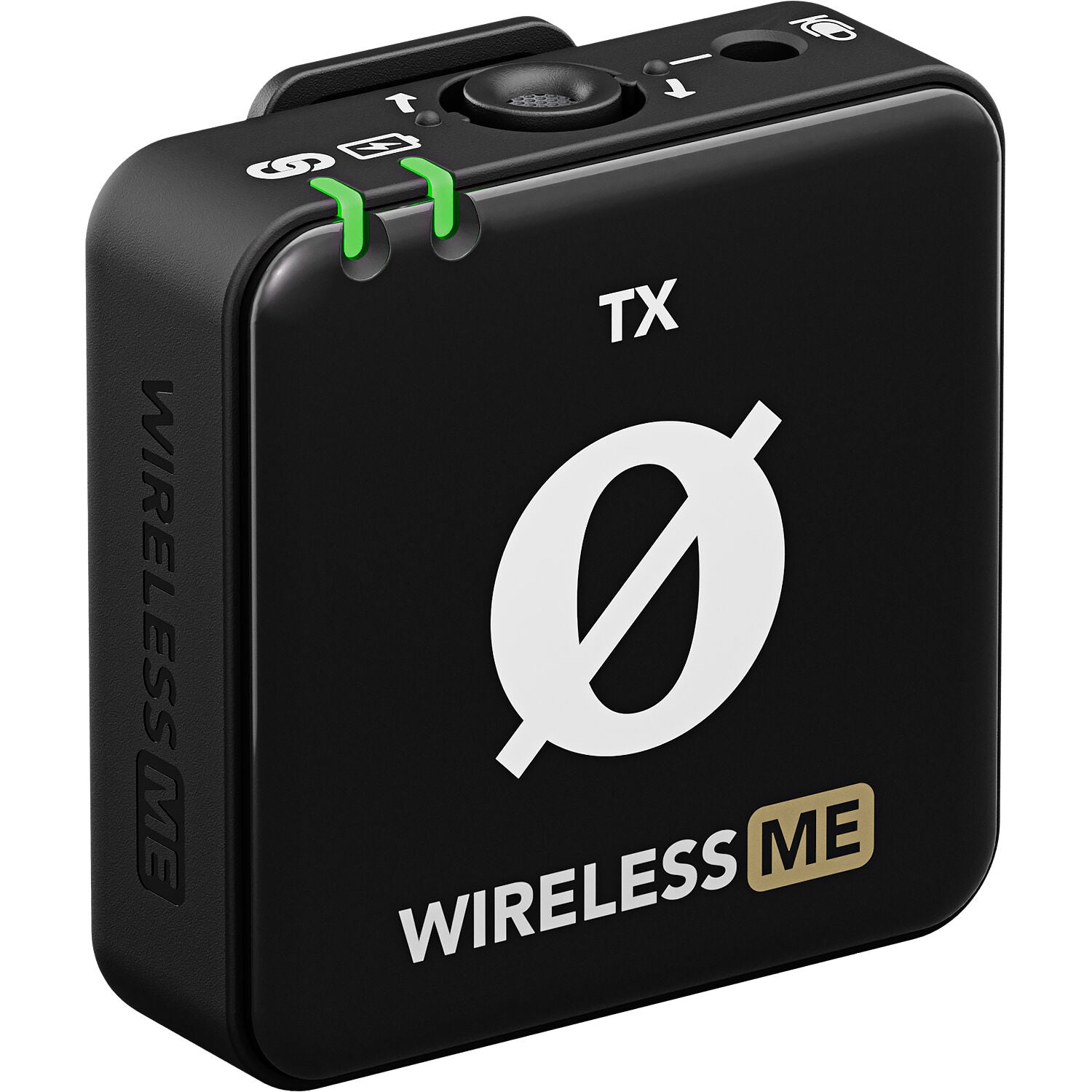Rode Wireless ME Dual creator wireless microphone system in black with transmitters and receiver visible.