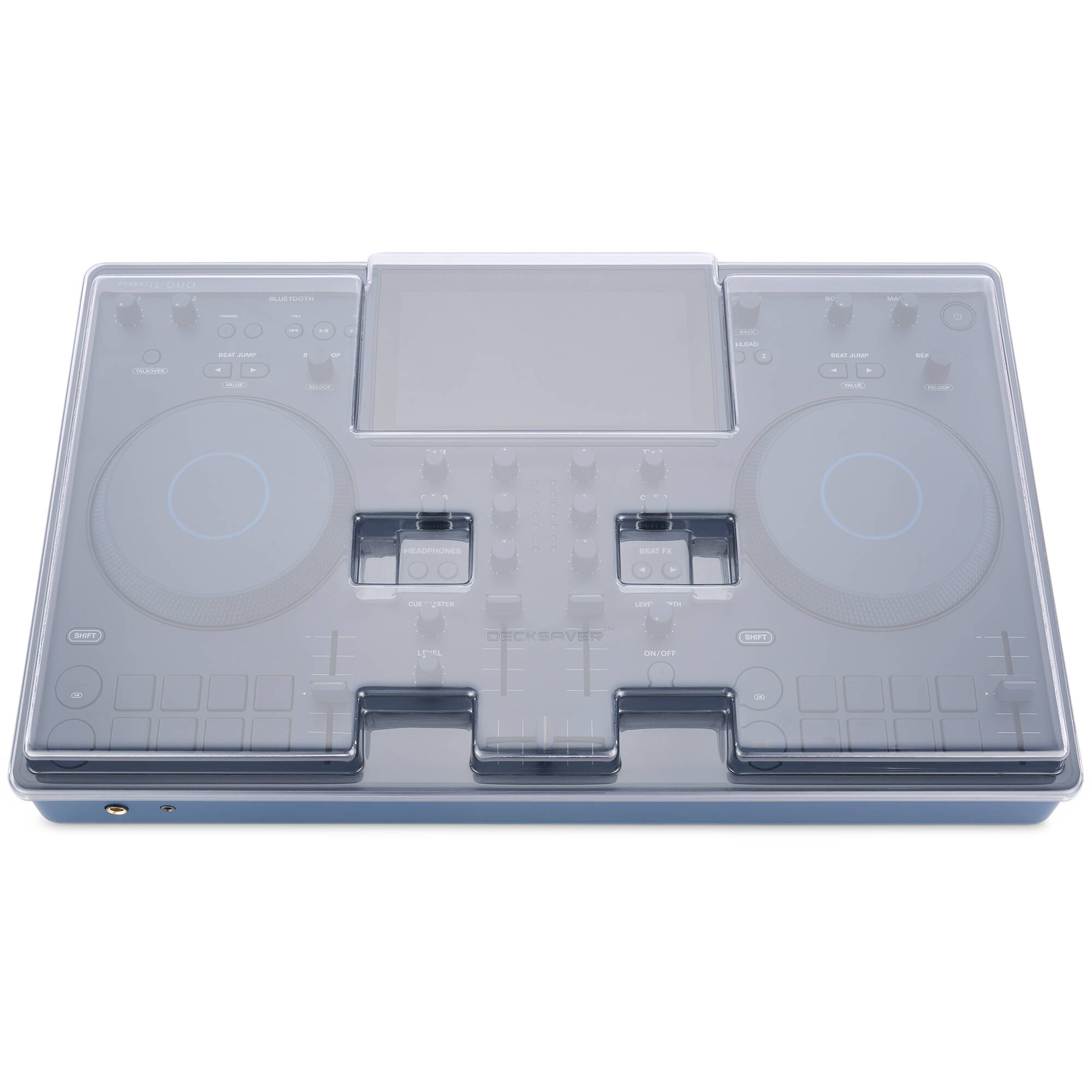 Decksaver Alpha-Theta Omnis-Duo DJ cover by Decksaver, clear protective plastic cover for DJ equipment.