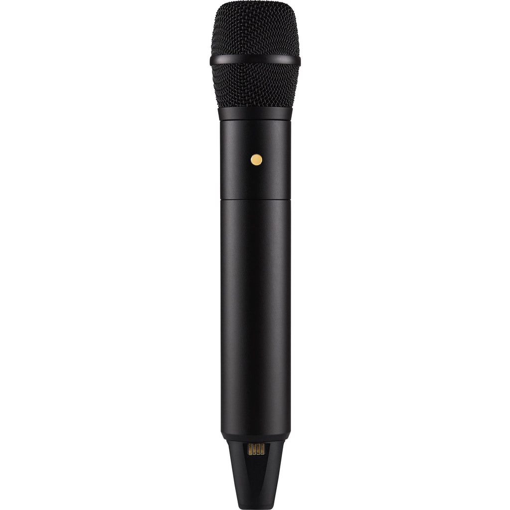 Wireless microphone accessory for Rode Interview Pro, showcasing the Rode branded microphone setup and components.