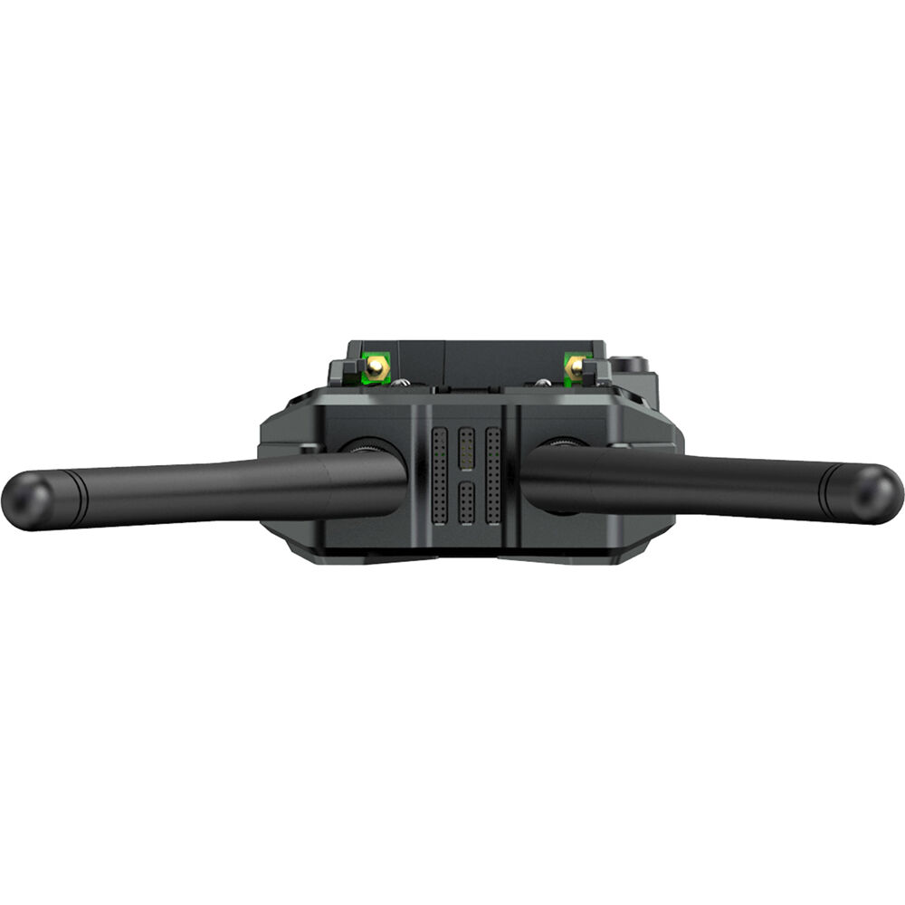Hollyland Pyro H wireless video transmitter as part of a Hollyland wireless video system with cables and accessories.