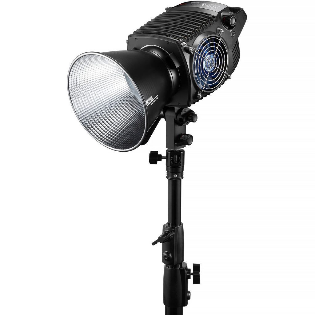 Zhiyun Molus B500 bi-color LED light panel with adjustable brightness and color temperature for professional photography and videography.