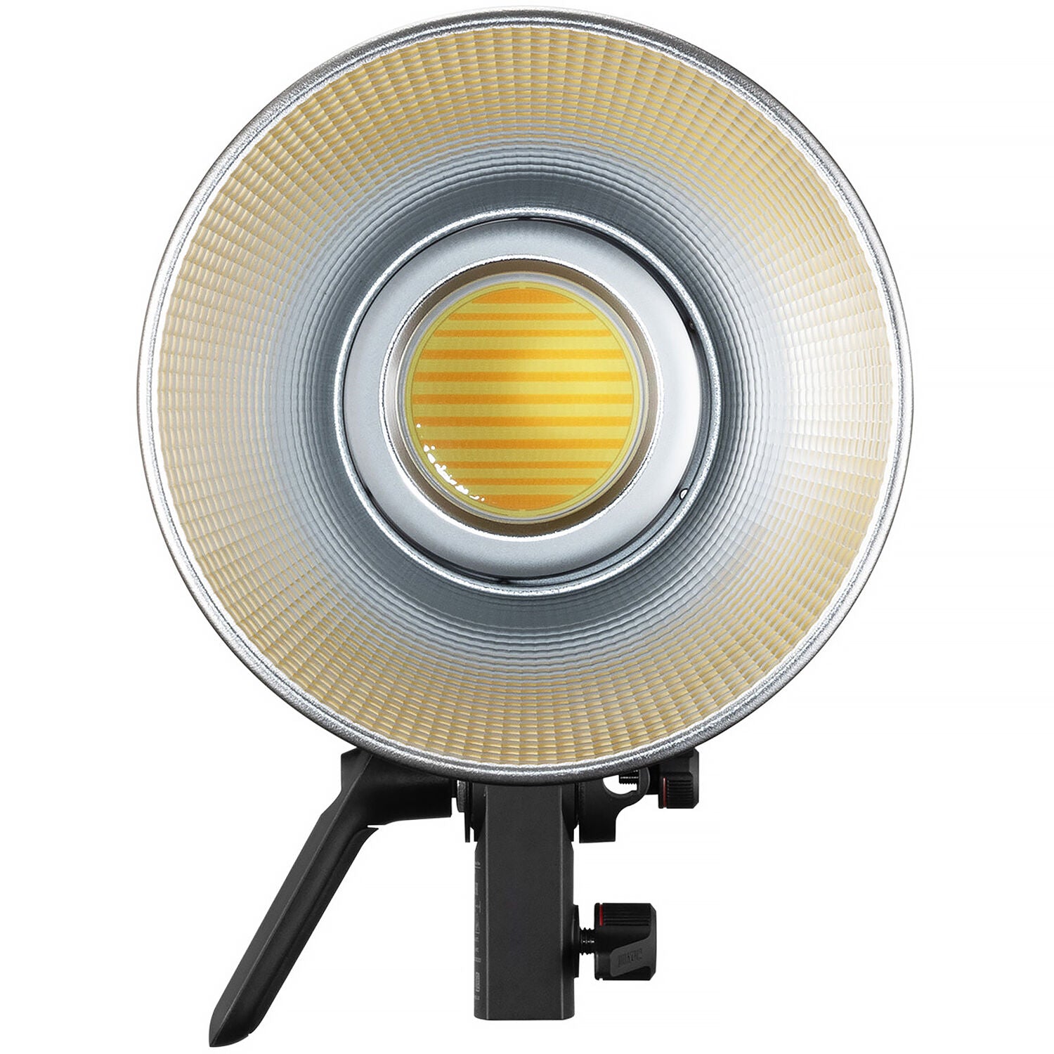 Zhiyun Molus B500 bi-color LED light showing adjustable color temperature and brightness controls.