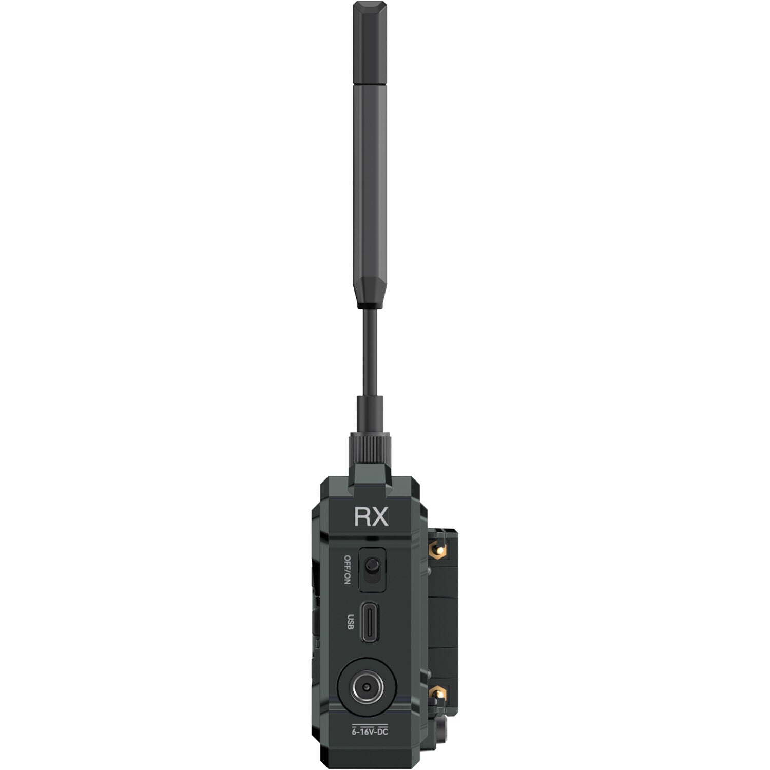 Hollyland Pyro S wireless video transmission system with compact design and multiple connection ports for professional video setup