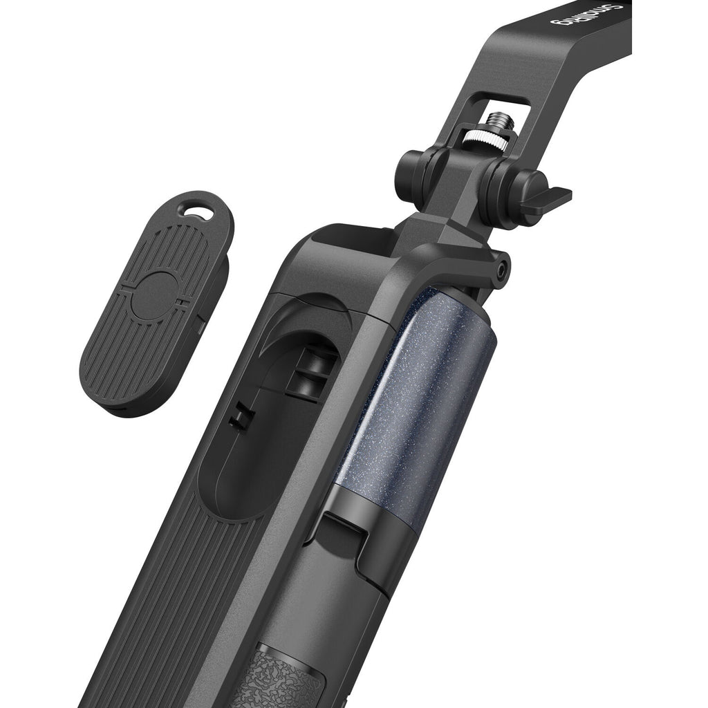 SmallRig Windproof Live Broadcast Stabilizer Stand Encore PT60 with tripod and support rig for stable filming.