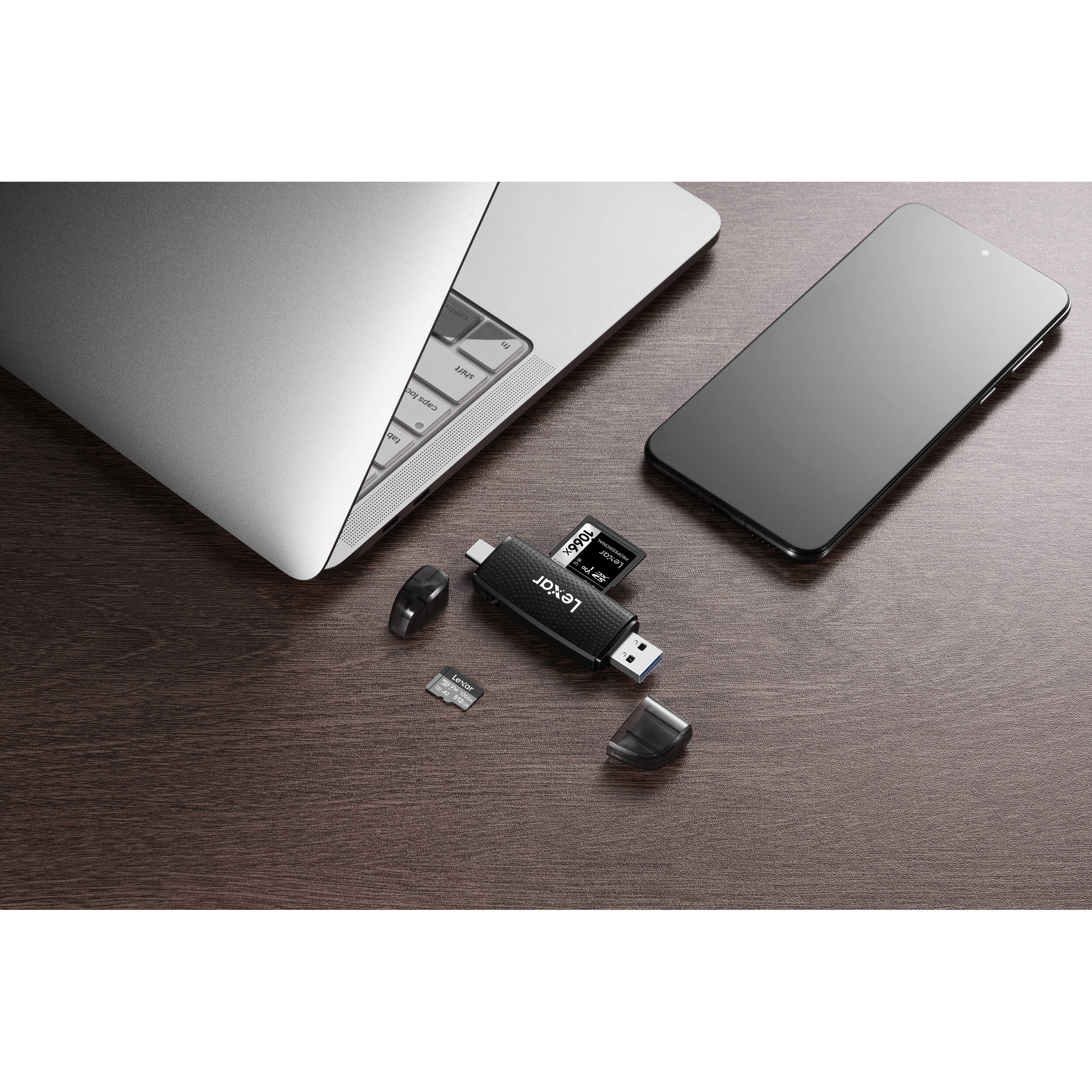 Lexar Dual-Slot USB-A/C Card Reader (LRW310X)